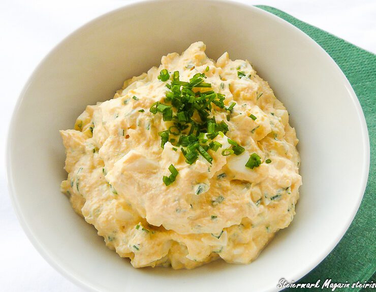 Viennese Egg Spread with Mayonnaise & Chive – Heurigen Style