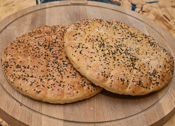Organic Pide Bread around 550 gram and diameter of 30 cm