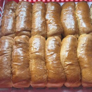 Organic Hot dog bun 110 gram (12 pieces one pack)