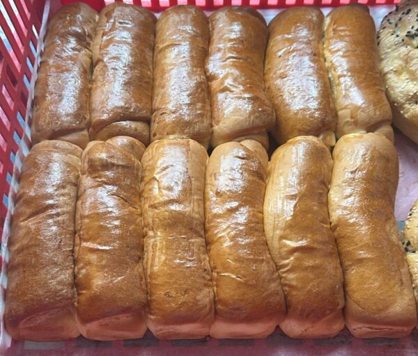 Organic Hot dog bun 110 gram (12 pieces one pack)