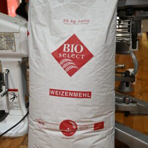 Organic Wheat T55 flour in 25 kg Bag