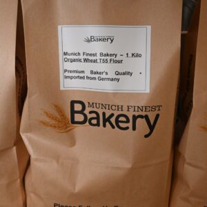 Organic Wheat T55 flour in 1 kg